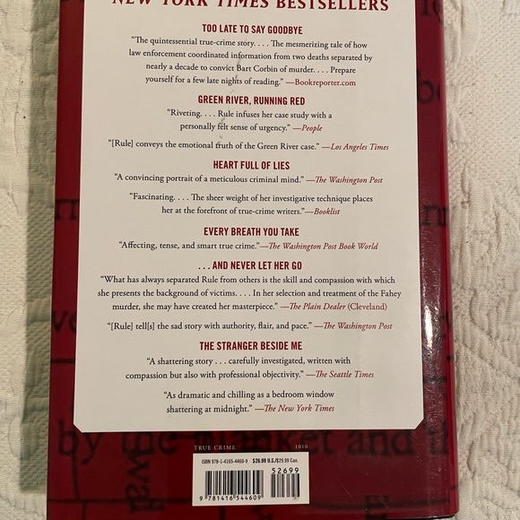 In the Still of the Night by Ann Rule True Crime Hardback Book EUC - Picture 2 of 5